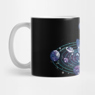 Universe Cat Solar System Feline by Tobe Fonseca Mug